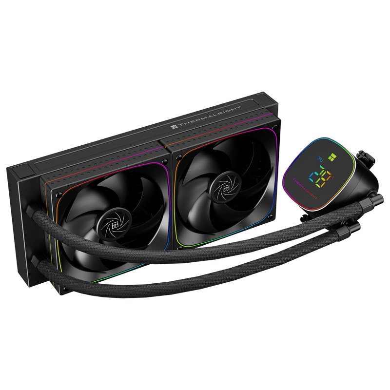 Система жидкостного охлаждения Thermalright Frozen Horizon 240 Digital, чёрный, фото 5