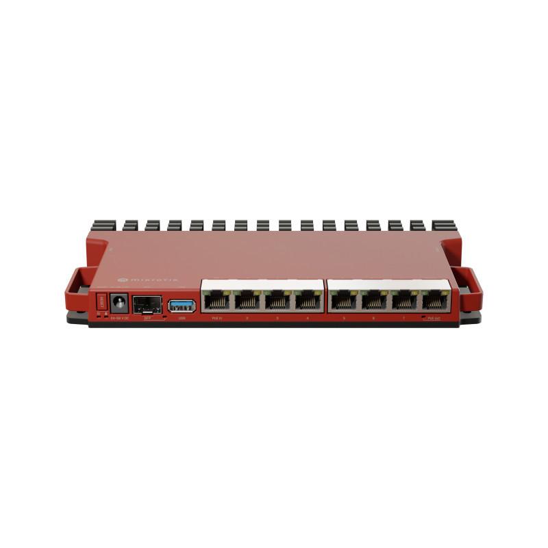 Маршрутизатор MikroTik L009UiGS-RM, 1 порт WAN и 8 портов LAN, 1 и 2,5 Гбит/с, USB 3.0, фото 2