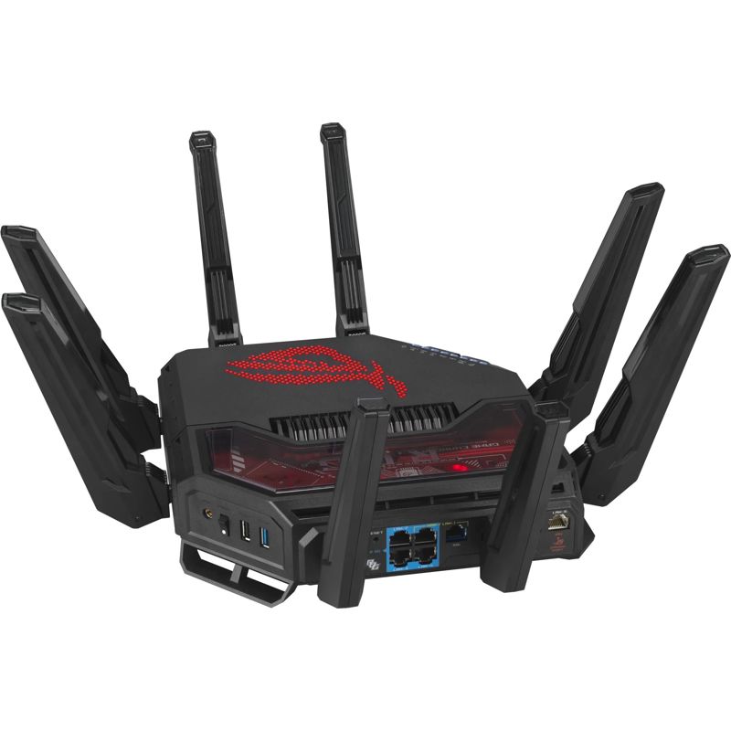 Wi-Fi роутер ASUS GT-BE19000, Wi-Fi 7, 5 портов LAN, фото 3