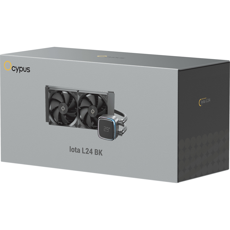 Система жидкостного охлаждения Ocypus Iota L24 BK, вентилятор 120 мм, шум 29 дБА, AM5, фото 8