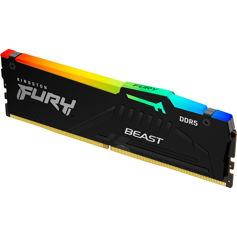 Оперативная память Kingston KF556C40BB2A-32, 32 ГБ, DDR5, 5600 МГц, DIMM, CL40, фото 2