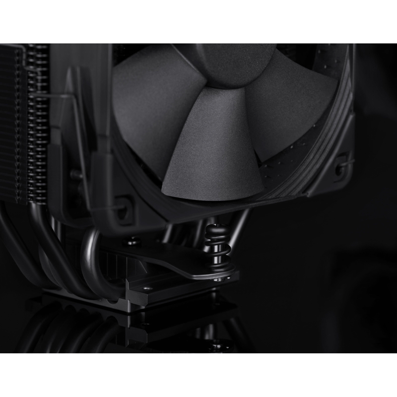Кулер для процессора Noctua NH-U12S chromax.black, до 129 Вт, вентилятор 120 мм, шум 22.4 дБА, фото 7