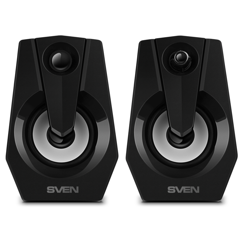 Колонки АС SVEN 370, черный (6 Вт, питание USB, подсветка) (Sven SV-020552), фото 3