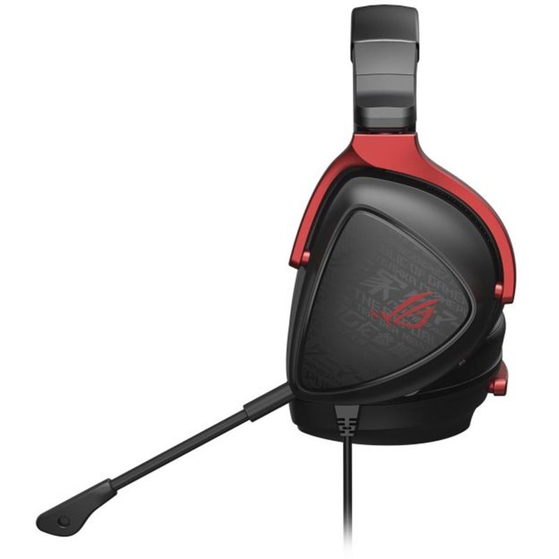 Гарнитура ASUS ROG DELTA S COR, проводное подключение, Mini-jack, накладные полноразмерные, чёрный, фото 4