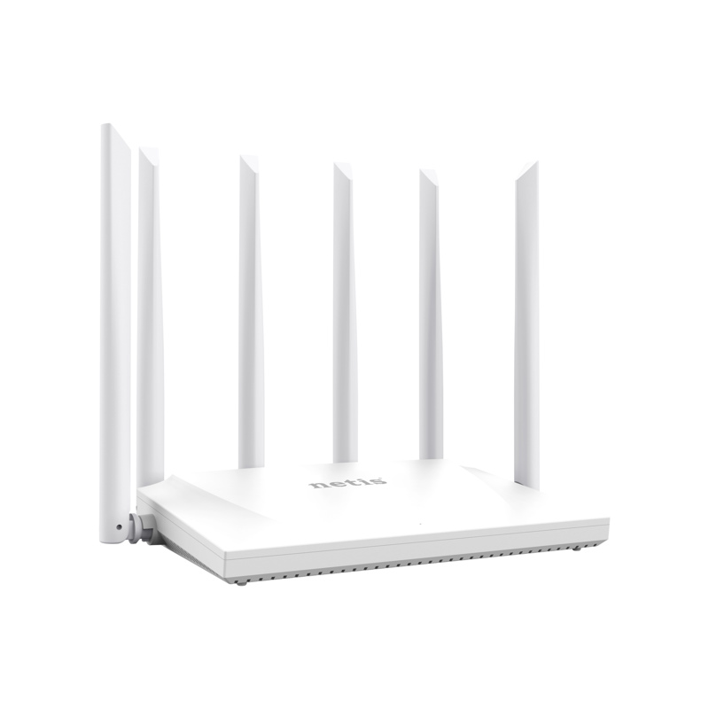 Wi-Fi роутер Netis AC1200 10, 3 порта LAN, беспроводное подключение, белый, фото 3