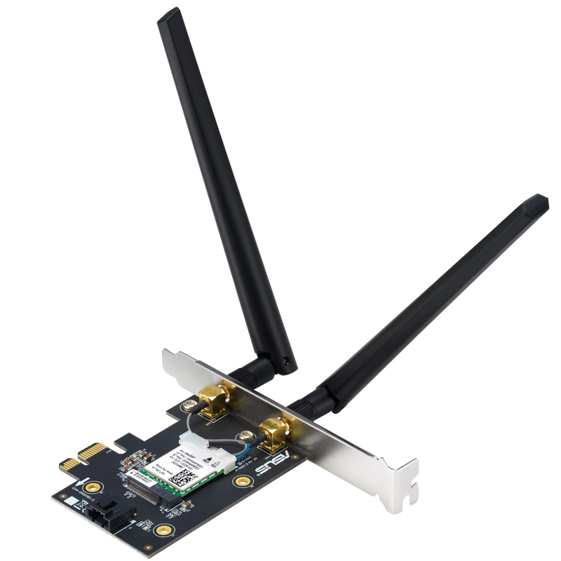 Wi-Fi адаптер ASUS PCE-BE6500 PCI Express, Wi-Fi 7, 2,4/5/6 ГГц, Bluetooth 5.4, фото 4