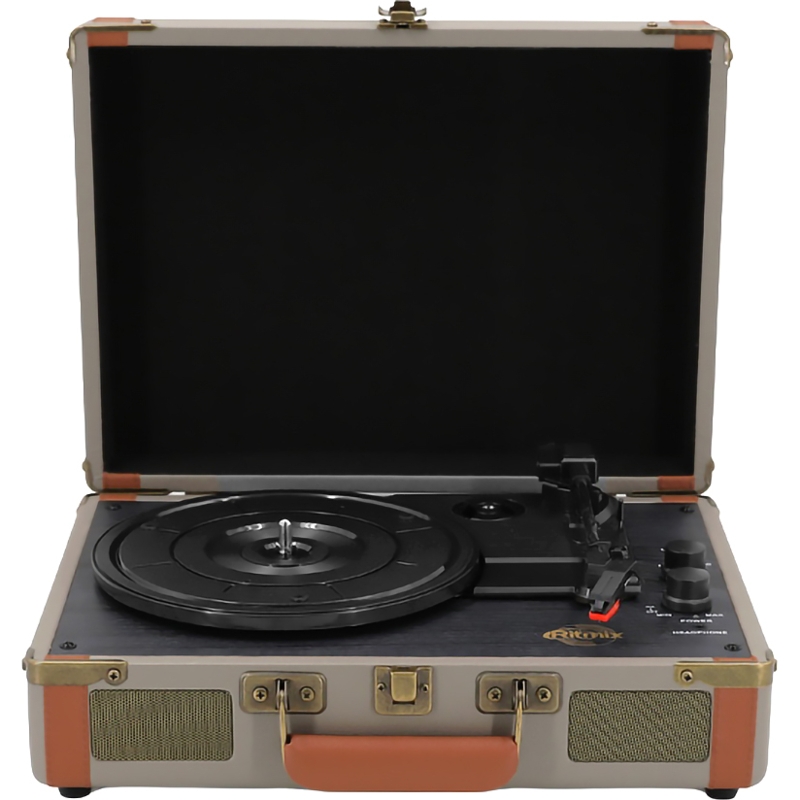Виниловый проигрыватель Ritmix LP-130B, серый, фото 2