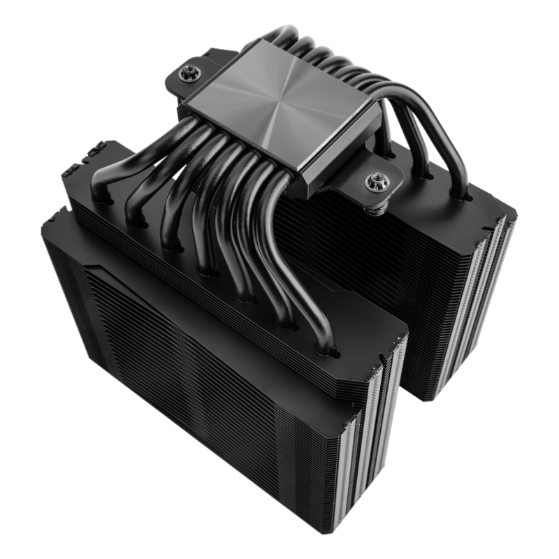 Кулер для процессора Thermalright Frost Tower 140, 2011, AM4, AM5, LGA115X, LGA1200, LGA1700 и др., чёрный, фото 4