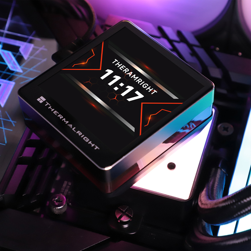 Система жидкостного охлаждения Thermalright Grand Vision 360, вентилятор 120 мм, шум 29.4 дБА, фото 7
