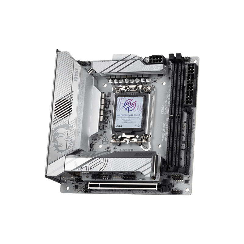 Материнская плата MSI MPG Z890I EDGE TI WIFI, LGA1851, Intel Z890, Mini-ITX, DDR5, фото 2