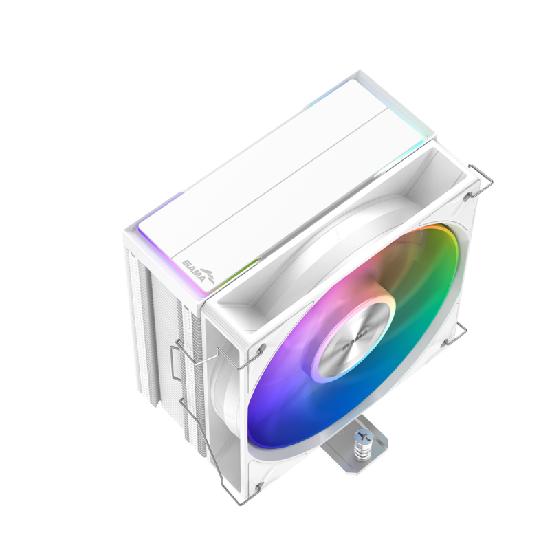Кулер для процессора Sama A40L WH, AM4, AM5, LGA115X, LGA1200, LGA1700, LGA1851, до 240 Вт, фото 4