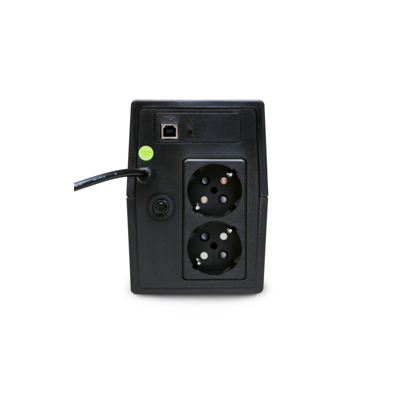 ИБП Powerman Back Pro 850 PLUS, 480 Вт, Line-Interactive, 2 розетки, Schuko, фото 4
