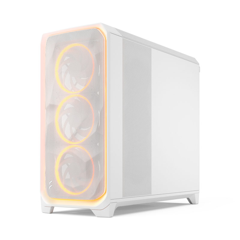 Корпус для ПК Fractal Design Meshify 3 XL Ambience Pro RGB TG Clear Tint, Full Tower, белый, фото 5