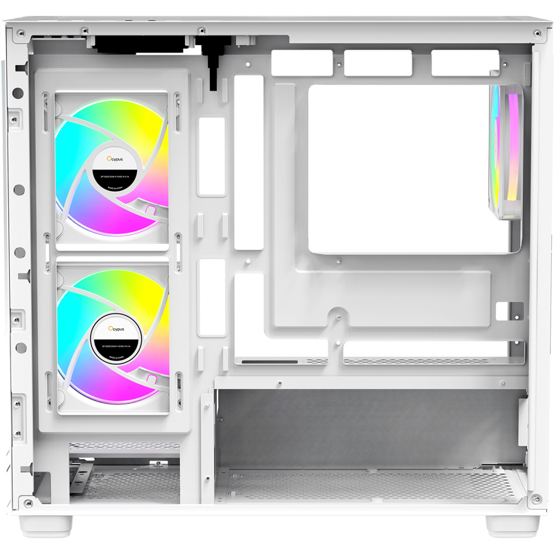 Корпус для ПК Ocypus Gamma C52 WH ARGB, Mini Tower, белый, под mATX, Mini-ITX, подсветка ARGB, фото 6