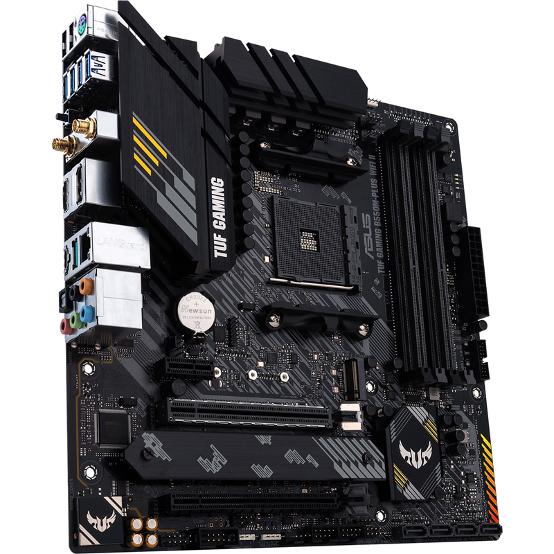 Материнская плата ASUS TUF B550M-PLUS WIFI II, AM4, AMD B550, mATX, DDR4, фото 4