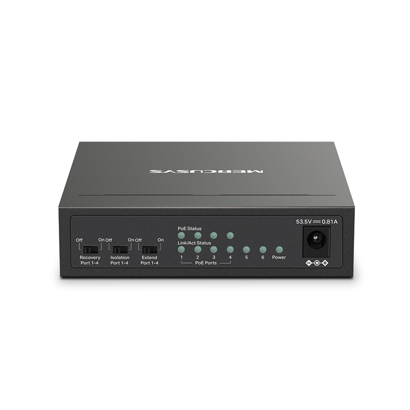 Коммутатор Mercusys 6-Port 10, неуправляемый, MS106LP, фото 3