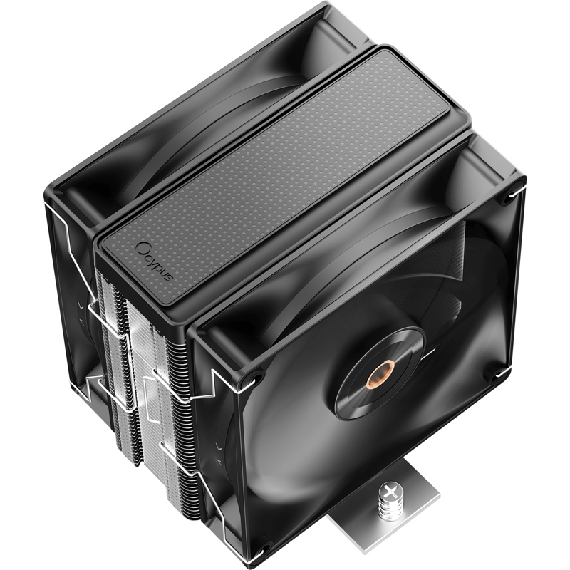 Кулер для процессора Ocypus Delta A40 Elite BK Dual FAN, AM5, до 220 Вт, вентилятор 120 мм, фото 2