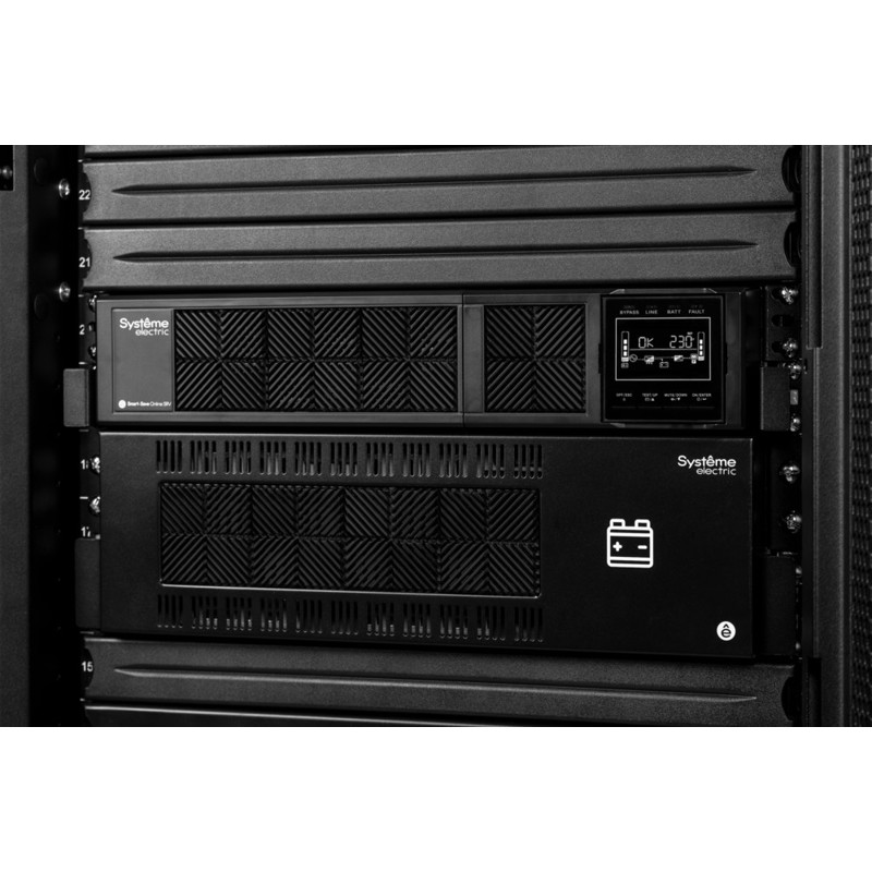 Батарейный модуль Systeme Electric BPSE240RT3U5 для ИБП SRTSE 5K/6K, 240 В, 20 батарей, 3U, фото 11