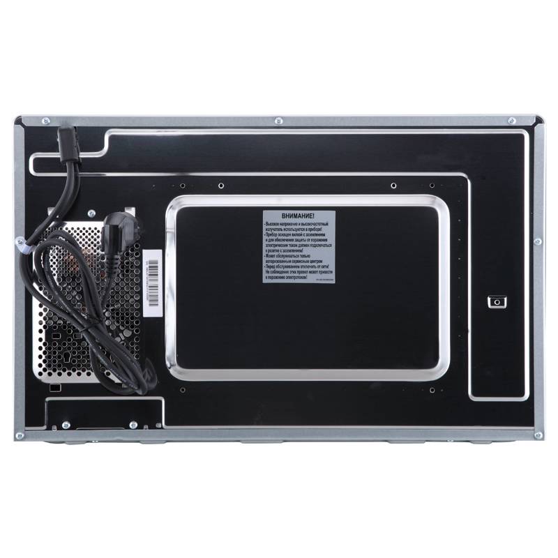 Встраиваемая микроволновая печь Korting KMI 820 GSCW, 20 л, 800 Вт, гриль, белое стекло, фото 6