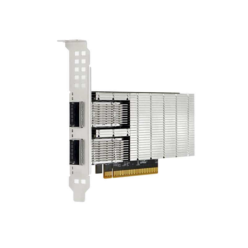 Сетевая карта LR-Link LRES1260PF-2QSFP112, 2 порта 200 Гбит/с, PCIe 5.0 x16, RDMA, фото 3