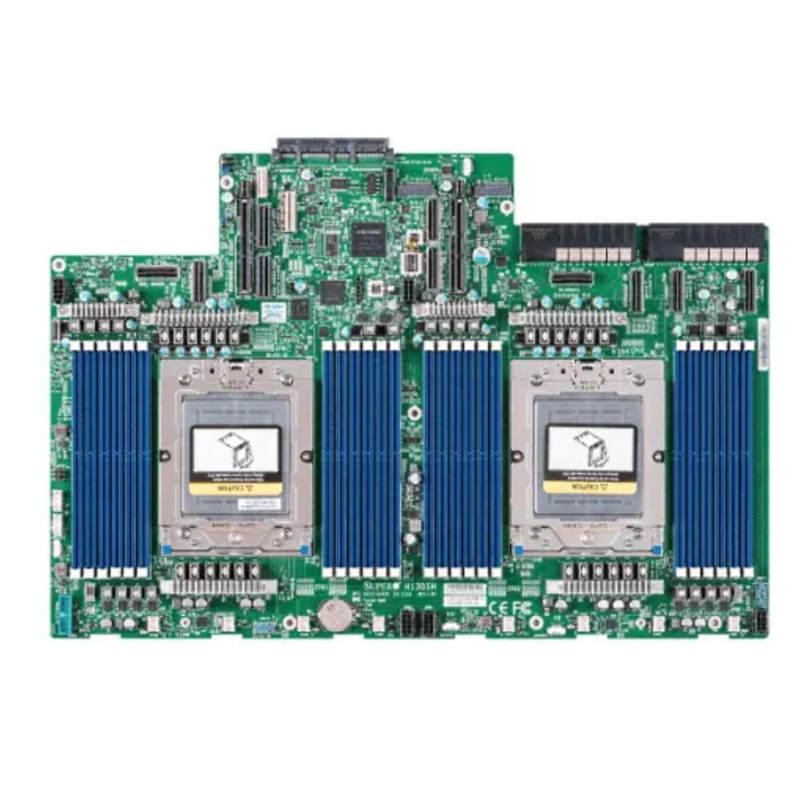 Серверная платформа Server AS-2125HS-TNR (bundle3): 2U 2x AMD EPYC 9004/9005* 24x DDR5 RDIMM 24x Hs 2.5" NVMe*/SATA/SAS* 1x 480Gb NVMe M.2 1x dual-port 1GbE RJ45 2x 1600W (SuperMicro AS-2125HS-TNR (bundle3)), фото 3