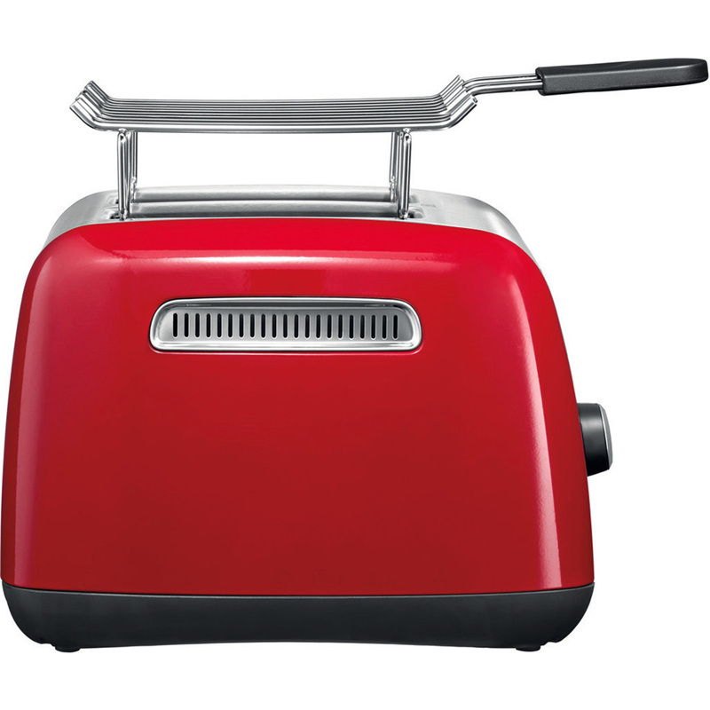 Тостер KitchenAid 5KMT221EER на 2 тоста, 1100 Вт, моторизованный подъём, красный, фото 7