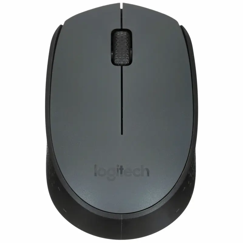 Комплект клавиатура и мышь Logitech Desktop MK235, радиоканал, серый, фото 6