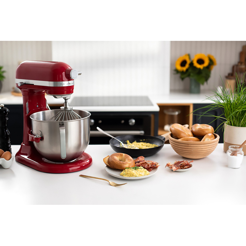 Планетарный миксер KitchenAid Heavy Duty 5KSM70JPXEER, 6,6 л, 375 Вт, подъёмная чаша, красный, фото 8