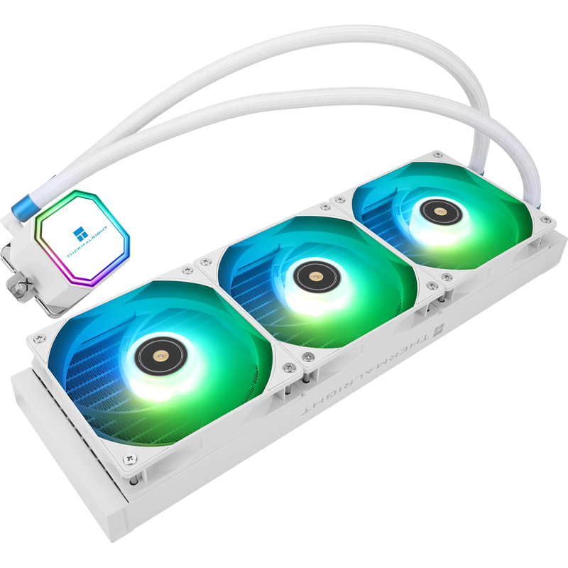 Система жидкостного охлаждения Thermalright Frozen Prism 360, вентилятор 120 мм, F-PRISM-360-WH-ARGB, фото 8