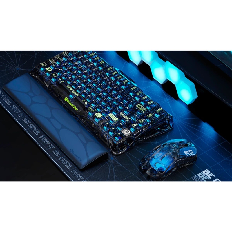 Игровая мышь/ Беспроводная игровая мышь Gravastar Mercury M2 Чёрный XTAL, фото 7