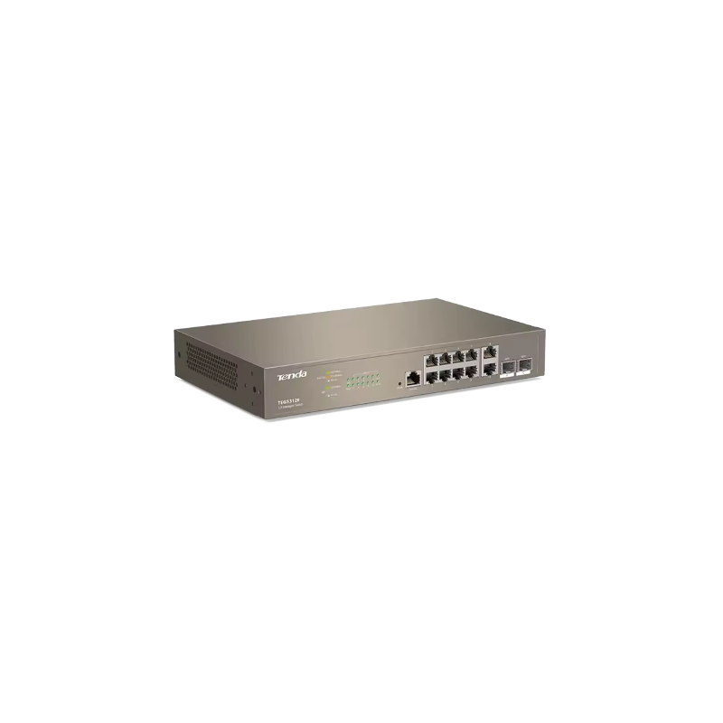 Коммутатор 12PORT 10/100/1000M G5312F IP-COM (Tenda G5312F), фото 3