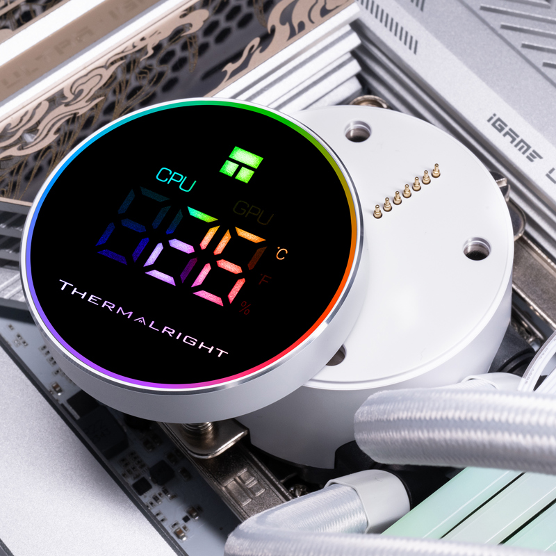 Система жидкостного охлаждения Thermalright Frozen Magic 360 Digital V2, шум 28.2 дБА, фото 6