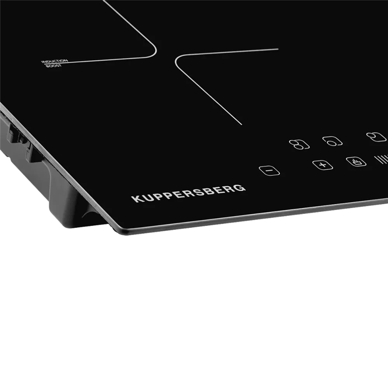 Варочная панель Kuppersberg ICS 612, индукционная, 60 см, 4 конфорки, Flexi-zone, поддержание тепла, чёрная, фото 6