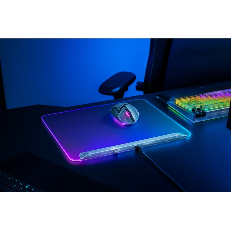 Коврик для мыши Razer Firefly V2 Pro - Phantom, размер M, ткань, фото 6