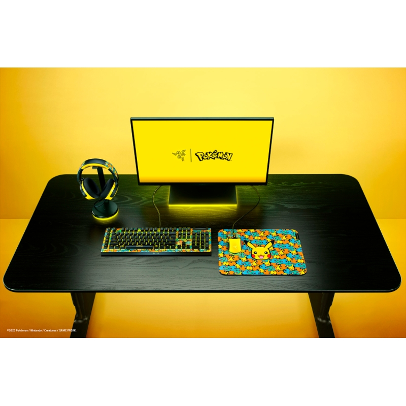 Коврик для мыши Razer Gigantus V2 Medium - Pokemon Kanto Starters, размер M, ткань, фото 6