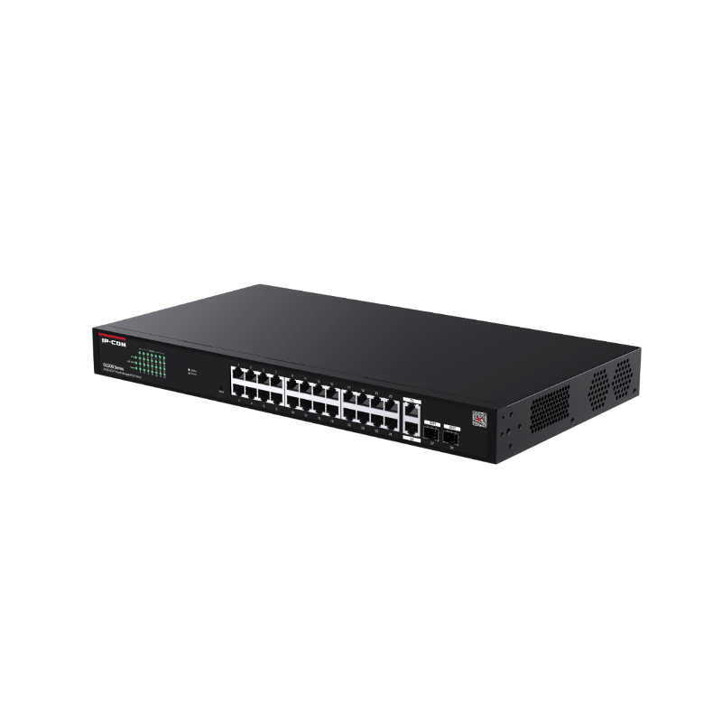 Коммутатор Tenda IP-COM G2228P-24-410W управляемый, 24 порта PoE 1 Гбит/с, 2 SFP, 370 Вт, фото 2