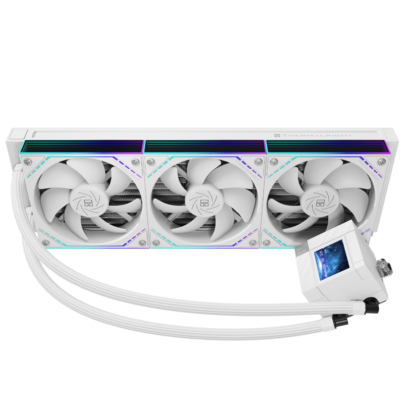 Система жидкостного охлаждения Thermalright Core Matrix 360 Vision, вентилятор 120 мм, белый, фото 3