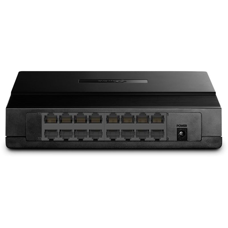Коммутатор TP-Link TL-SF1016D неуправляемый, 16 портов 100 Мбит/с, настольный, фото 3