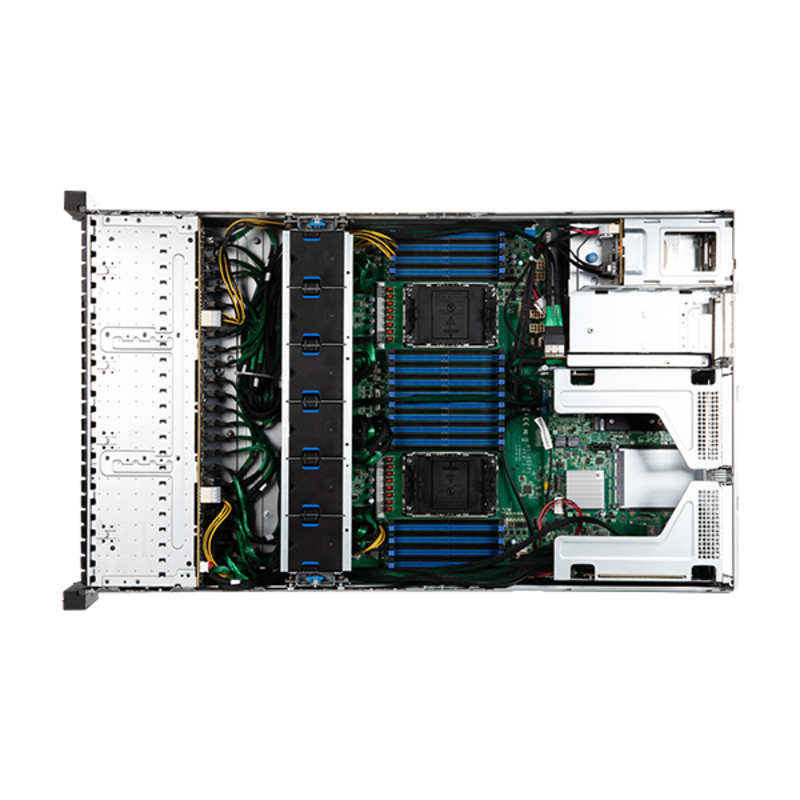 Серверная платформа MSI S2205-04, 2U, 2x Intel 4/5gen LGA4677 350w, 32x DDR5, 8 SATA/SAS*/NVME hsb+ 16 NVME hsb+ 4x2.5''hsb rear (MSI 939-S322-003), фото 6