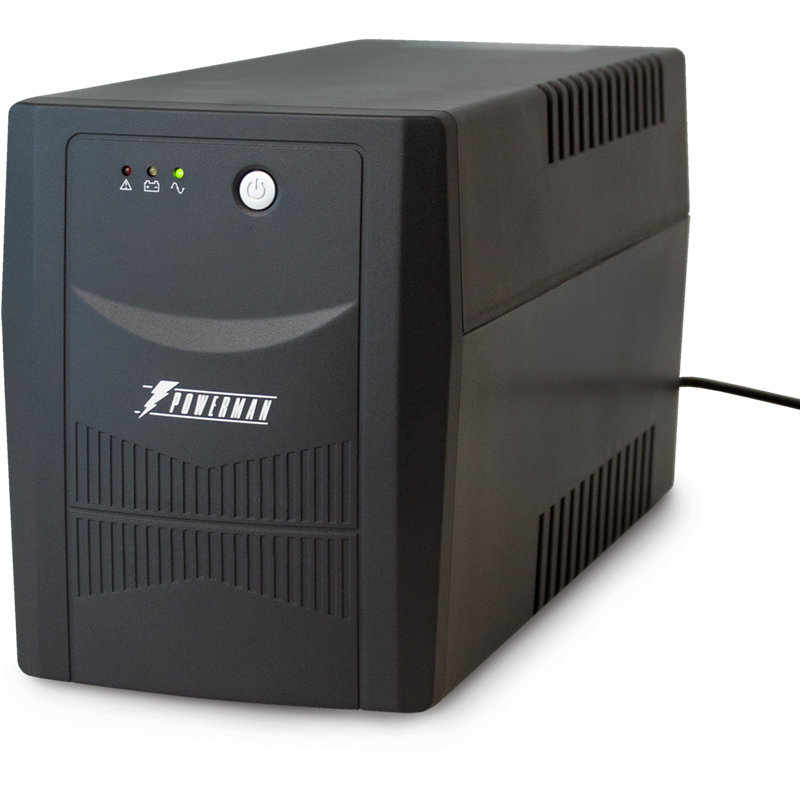 ИБП Powerman Back Pro 2000, 1200 Вт, Line-Interactive, 4 розетки, Schuko, фото 4