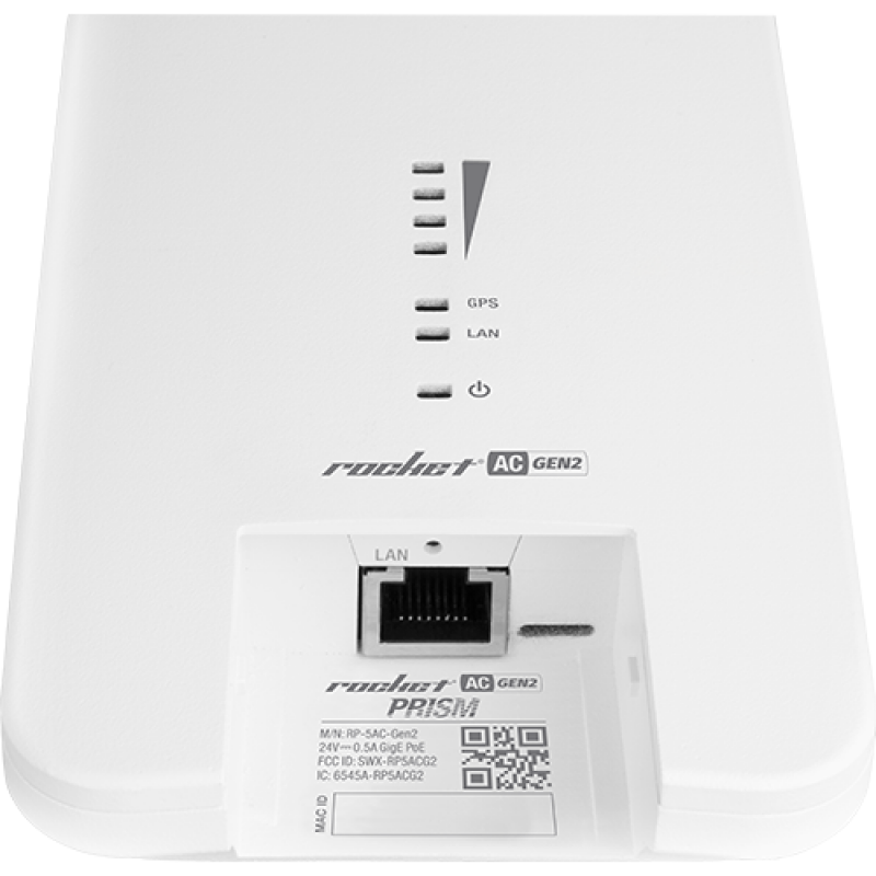 Базовая станция Ubiquiti RP-5AC-Gen2, 5 ГГц, PtP и PtMP, до 500 Мбит/с, PoE, фото 4