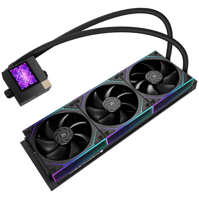 Система жидкостного охлаждения Thermalright Core Matrix 360 Vision, чёрный, фото 4