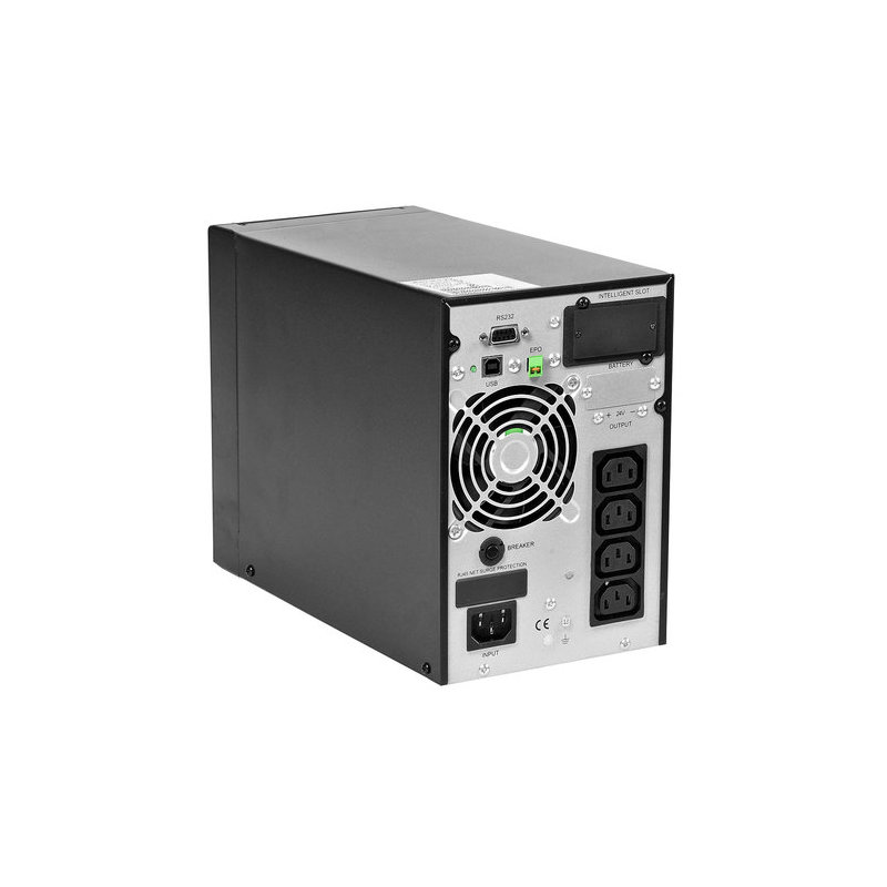 ИБП Powerman Online 1000, 900 Вт, 2 розетки, Schuko, IEC C14, батарея 4 мин, 144 х 209, фото 6