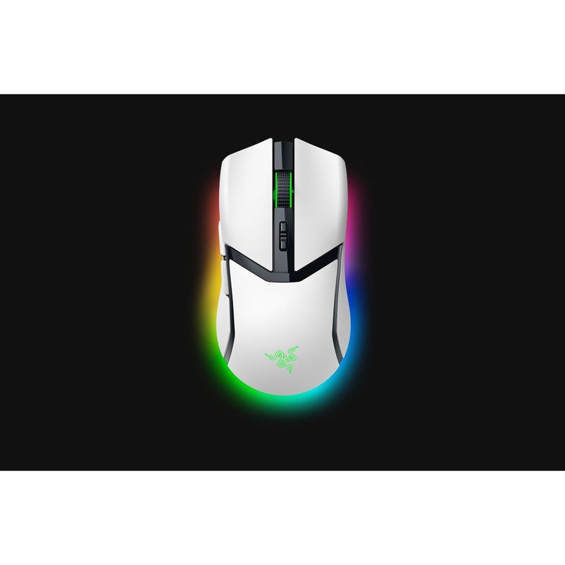 Мышь Razer Cobra Pro, USB-C, Bluetooth, радиоканал, 30000 dpi, белый, подсветка, фото 3