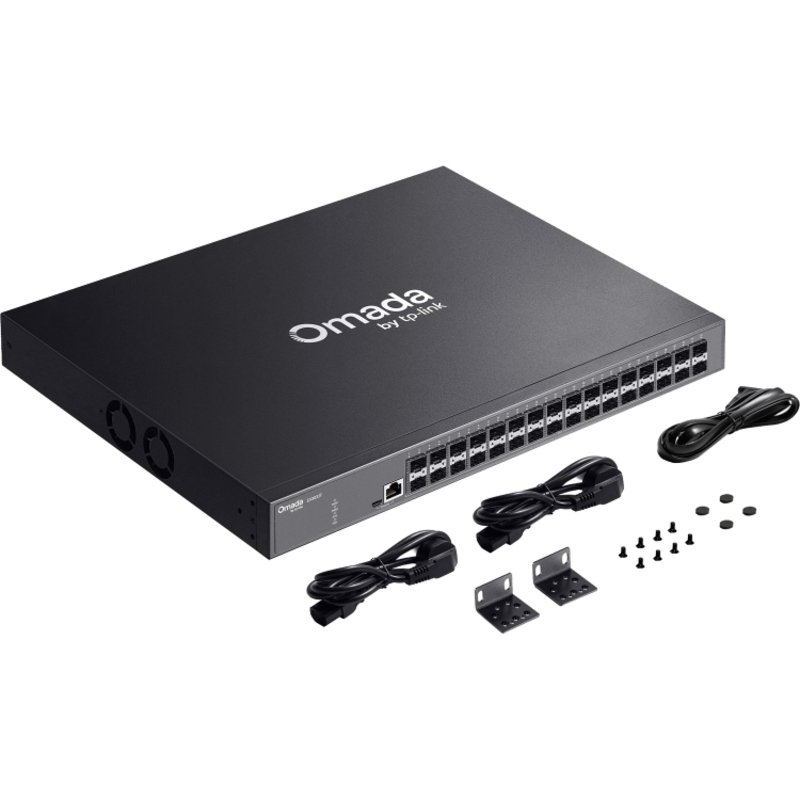 Коммутатор TP-Link Omada SX3032F управляемый L2+, 32 порта SFP+ 10 Гбит/с, фото 6