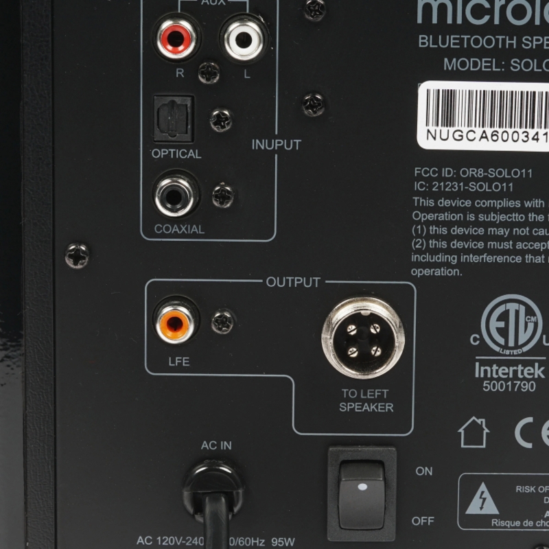Акустическая система Колонки Microlab SOLO 11, 100 Вт, проводное и беспроводное подключение, фото 6