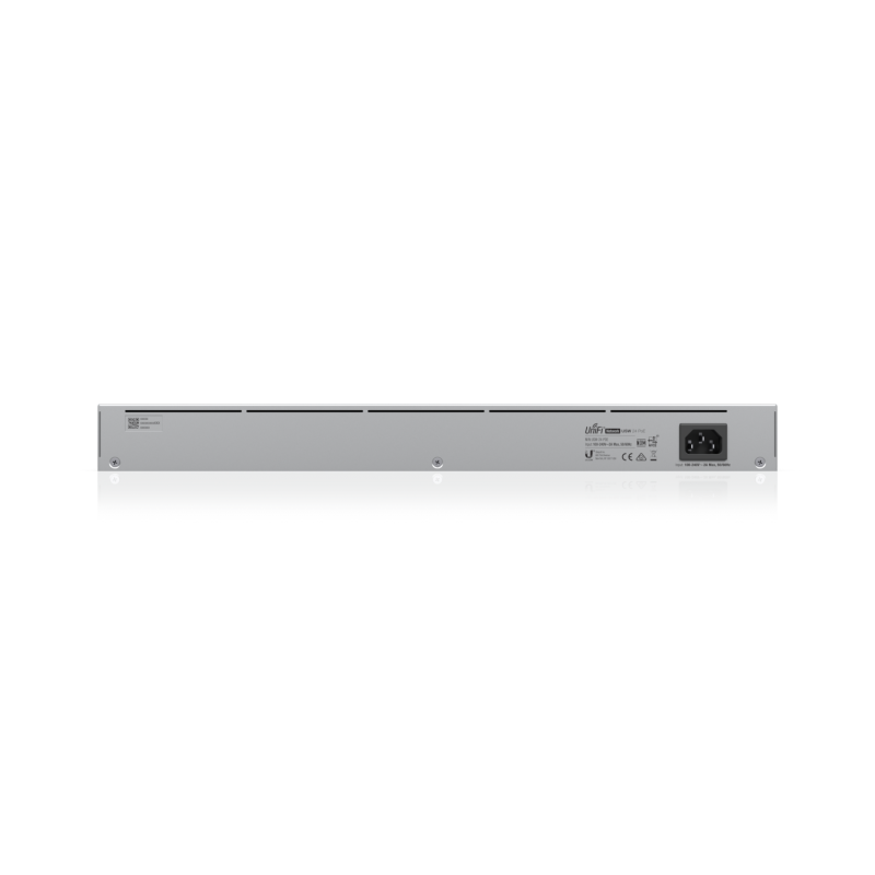 Коммутатор Ubiquiti USW-24-POE управляемый, 24 порта, 16 с PoE+, бюджет 95 Вт, 2 SFP, фото 4