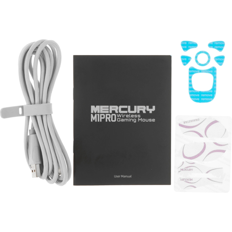 Мышь Gravastar Mercury M1 Pro Ice Blue, белый, фото 7