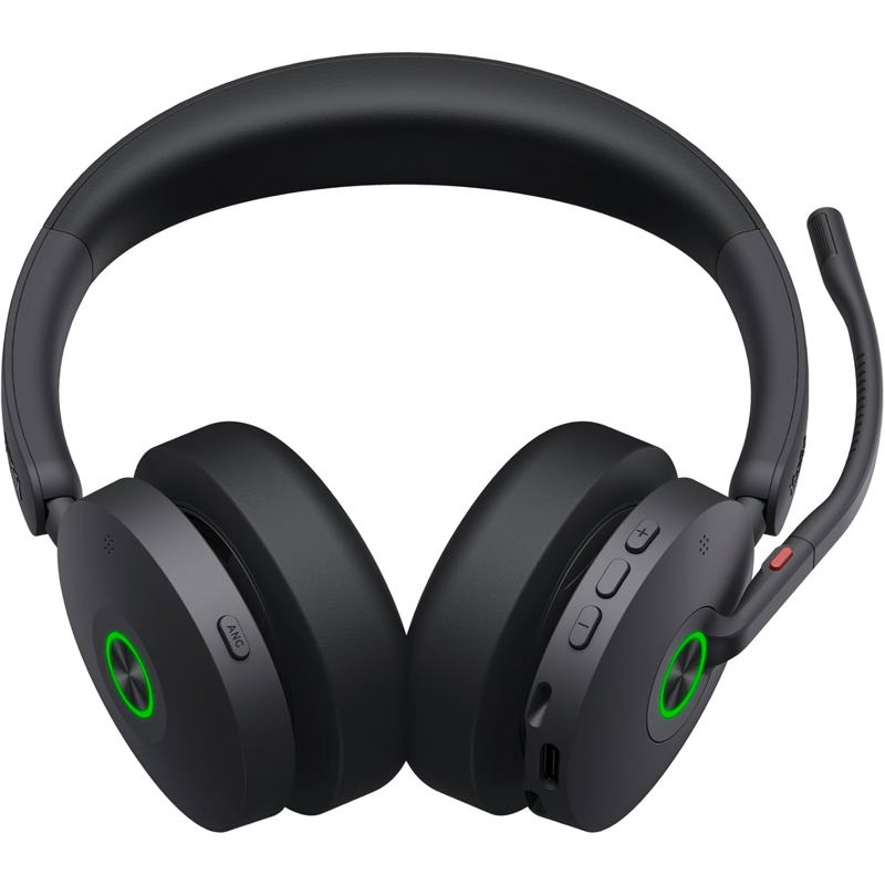 Гарнитура Yealink BH74 UC с подставкой, беспроводная, USB-C/A, гибридное ANC, фото 2