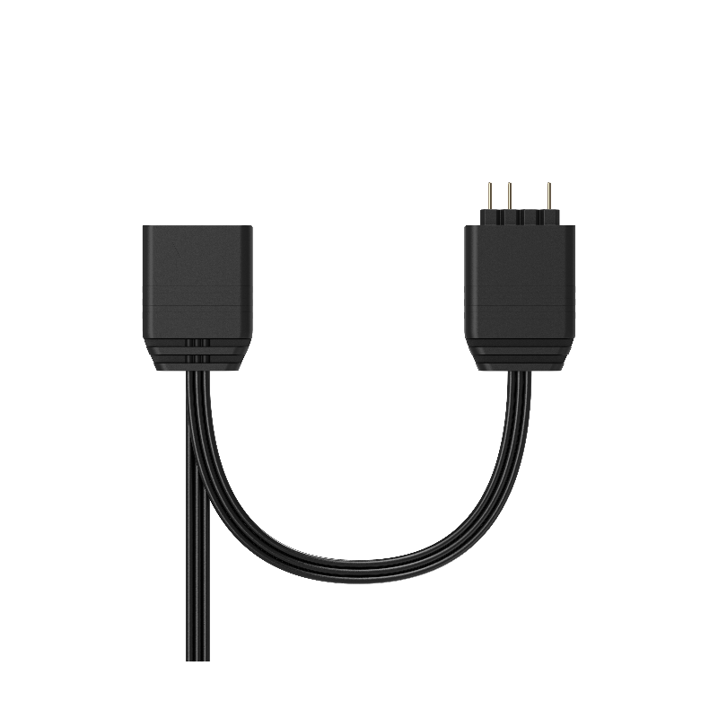 Кабель для корпуса Ocypus Cable Delta EK24 BK ARGB, подсветка ARGB, чёрный, фото 6